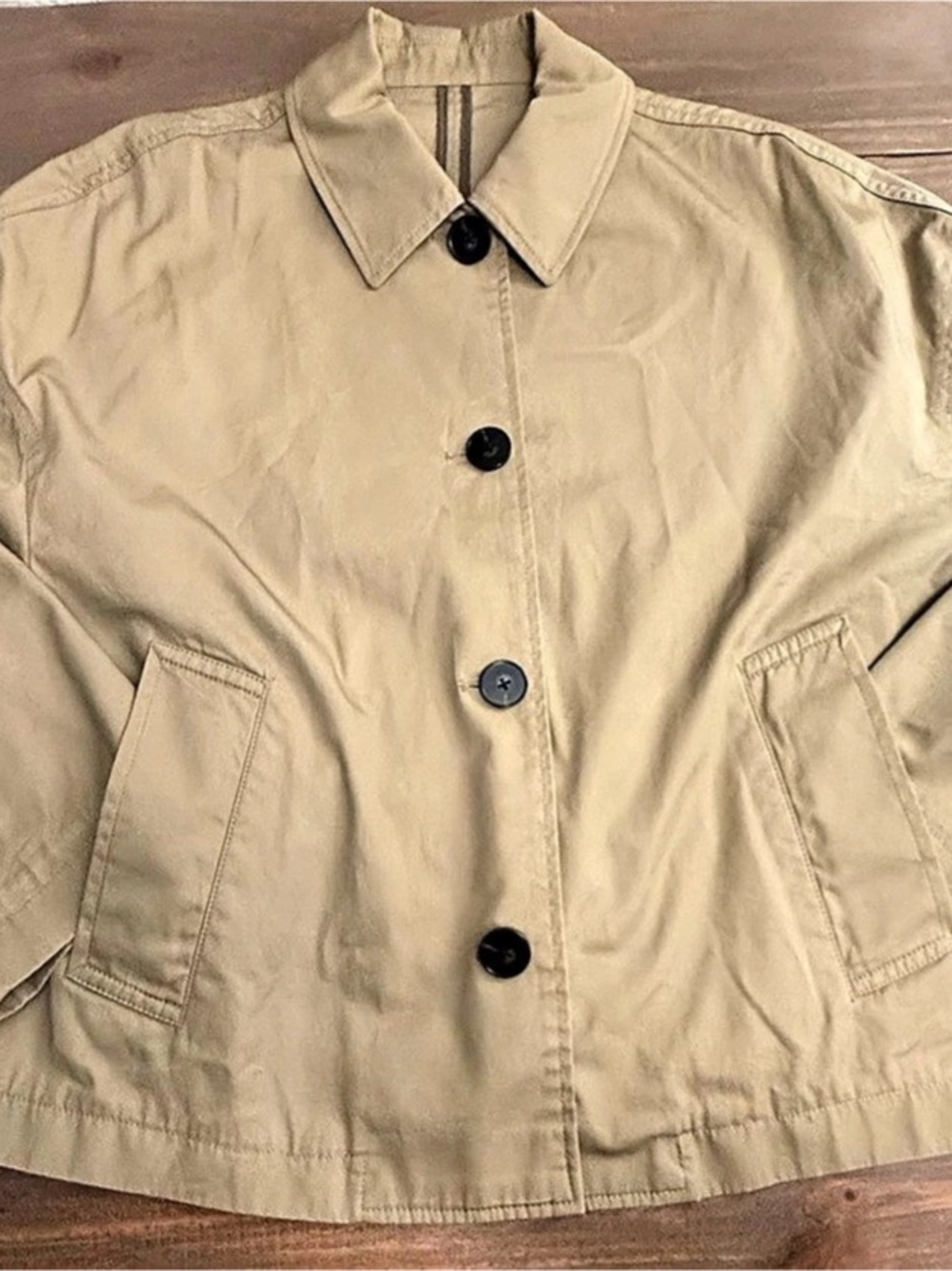 MNG Water-Repellent Cotton Utility Jacket Size Large